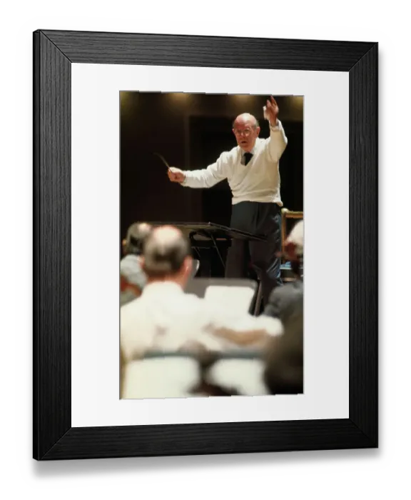 Framed Print : Pablo Cassals Conducting Cellists Framed Print : Pablo Cassals Conducting Cellists