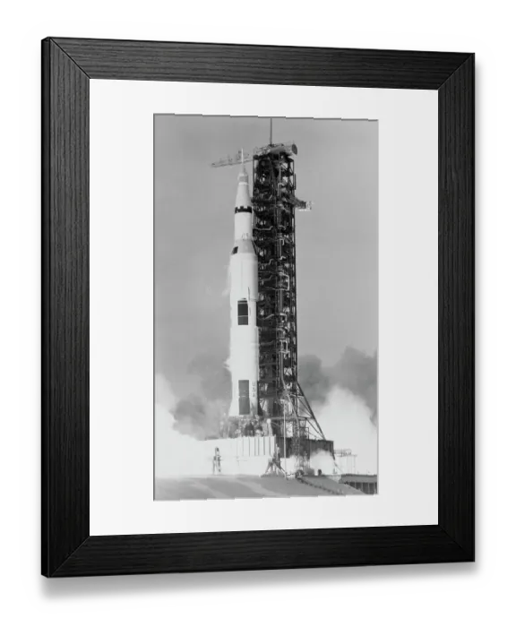 Framed Print : Apollo 13 Saturn V Spacecraft Preparing for Liftoff Framed Print : Apollo 13 Saturn V Spacecraft Preparing for Liftoff