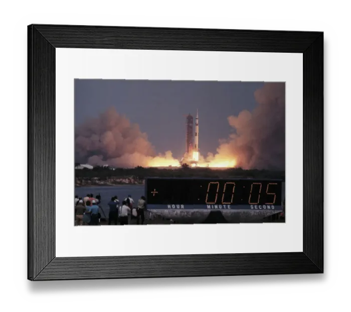 Framed Print : Apollo 13 Spacecraft Lifting Off Framed Print : Apollo 13 Spacecraft Lifting Off