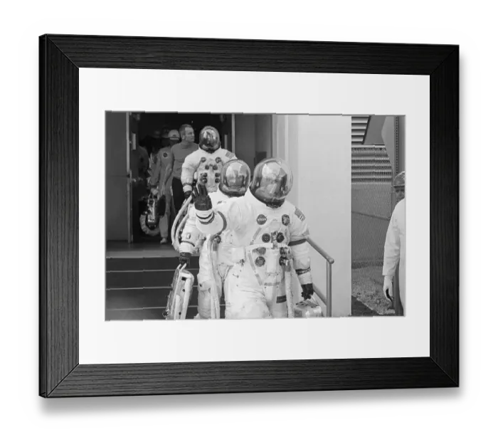 Framed Print : Apollo 13 Astronauts Framed Print : Apollo 13 Astronauts