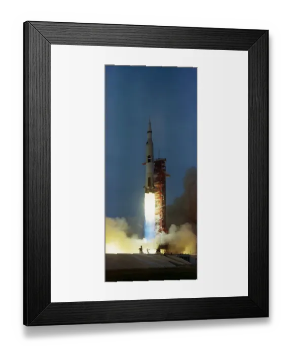 Framed Print : Liftoff of Apollo 13