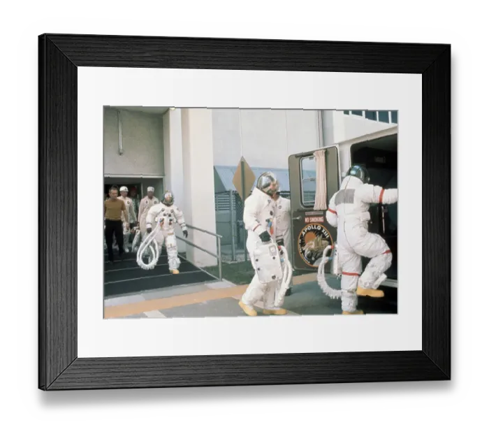 Framed Print : Commander Lovell Leads Crew of Apollo 13