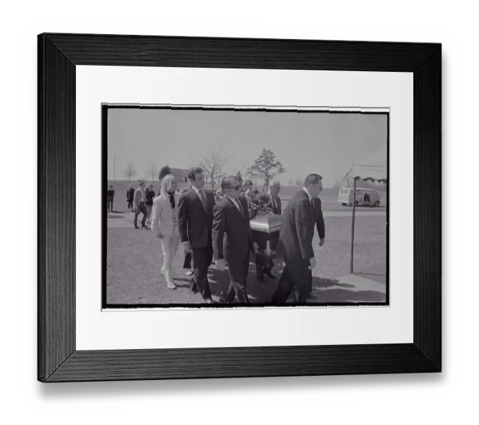 Framed Print : Pall Bearers at Sam Sheppard's Funeral Framed Print : Pall Bearers at Sam Sheppard's Funeral
