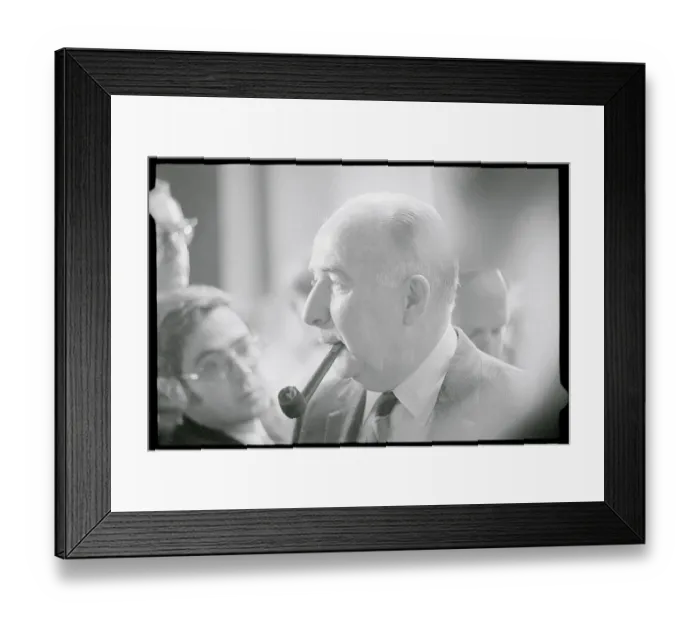 Framed Print : Portrait of John Mitchell Framed Print : Portrait of John Mitchell