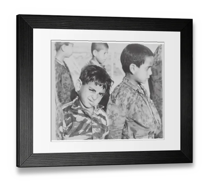Framed Print : Boy Distracted During Training Framed Print : Boy Distracted During Training