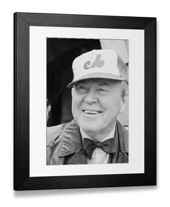 Framed Print : Politician Wearing Baseball Cap Framed Print : Politician Wearing Baseball Cap