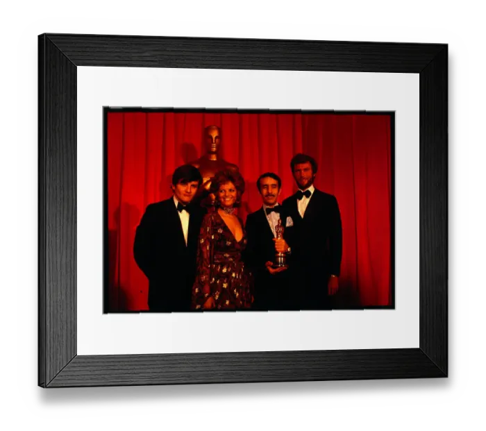 Framed Print : Clint Eastwood With Others at Oscars Framed Print : Clint Eastwood With Others at Oscars