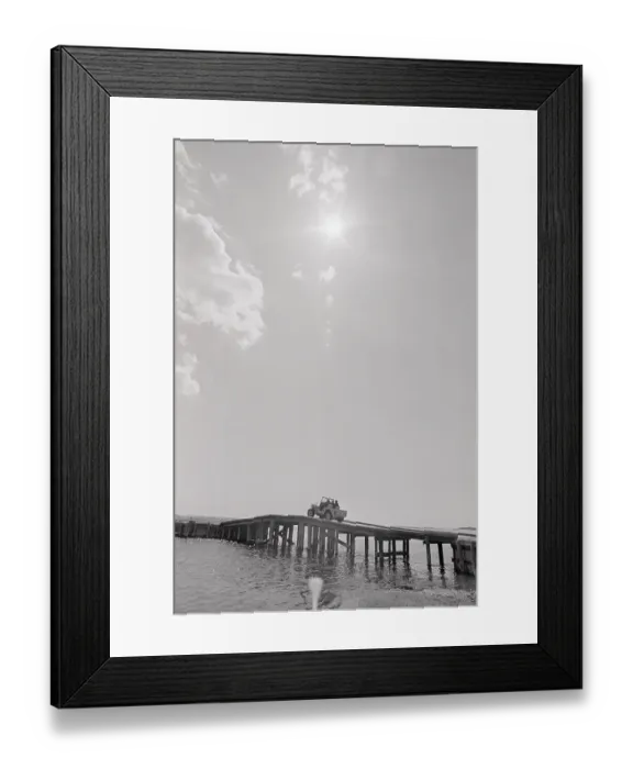 Framed Print : Vehicle At Chappaquiddick Island Framed Print : Vehicle At Chappaquiddick Island