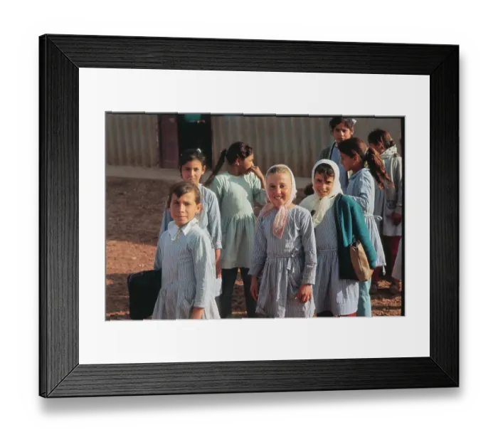 Framed Print : Youngsters Pausing for Camera Framed Print : Youngsters Pausing for Camera