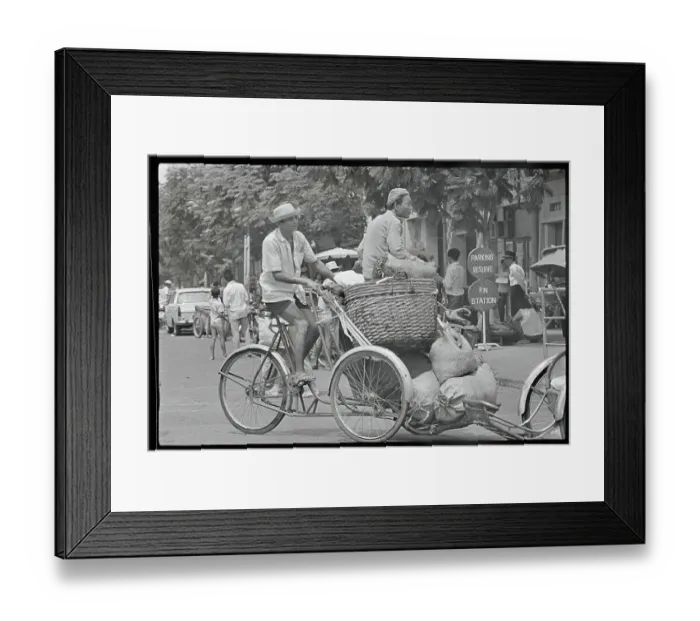 Framed Print : Cambodian Taxi Drivers Framed Print : Cambodian Taxi Drivers