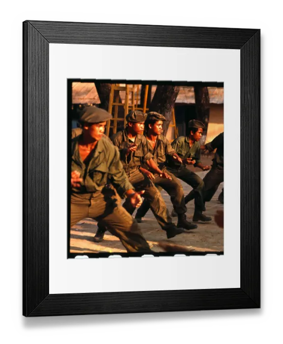 Framed Print : Soldiers Practicing Hand-to-Hand Combat Framed Print : Soldiers Practicing Hand-to-Hand Combat
