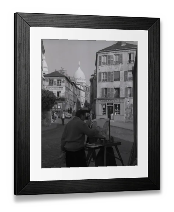 Framed Print : Montmartre Framed Print : Montmartre