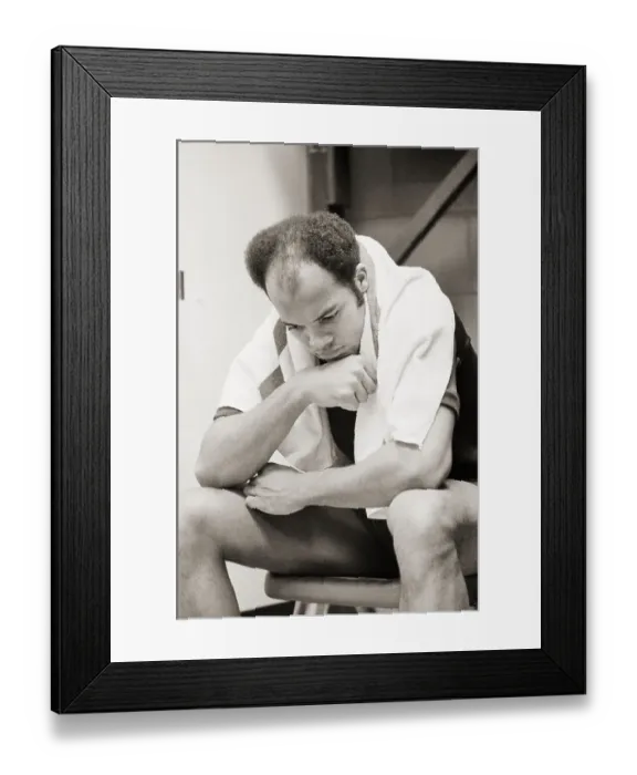 Framed Print : John Edgar Wideman Thinking Framed Print : John Edgar Wideman Thinking