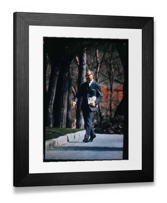 Framed Print : Alexander Dubcek Walking Outdoors Framed Print : Alexander Dubcek Walking Outdoors