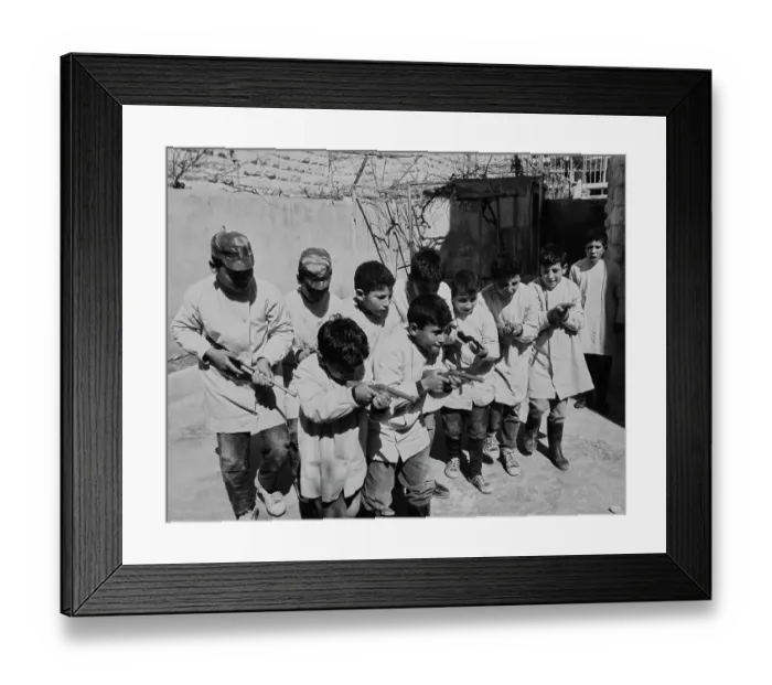 Framed Print : Boy Warriors