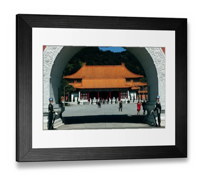 Framed Print : Martyr's Shrine in Taiwan Framed Print : Martyr's Shrine in Taiwan