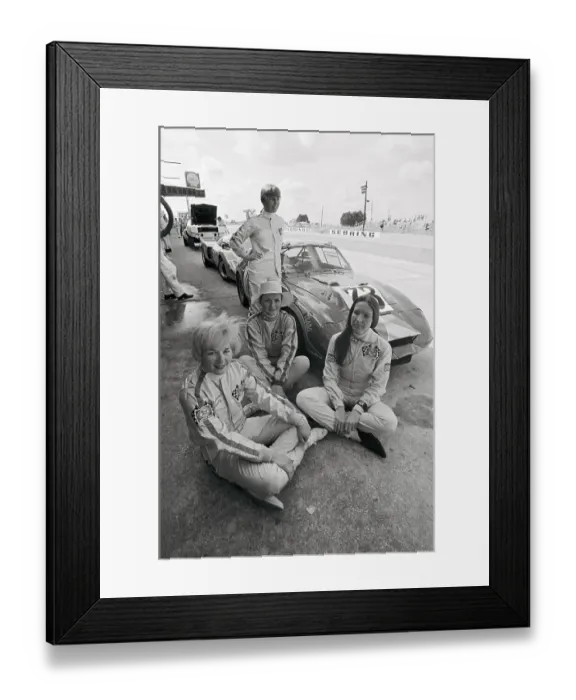 Framed Print : Woman Race Car Drivers by Cars Framed Print : Woman Race Car Drivers by Cars