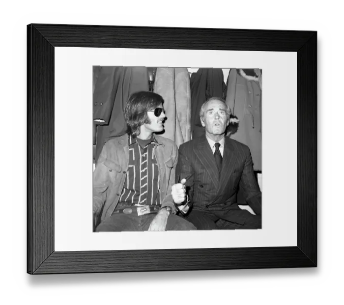 Framed Print : Henry and Peter Fonda Framed Print : Henry and Peter Fonda