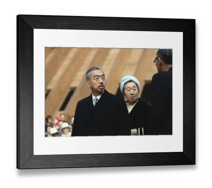 Framed Print : Emperor Hirohito and Empress Nagako Framed Print : Emperor Hirohito and Empress Nagako