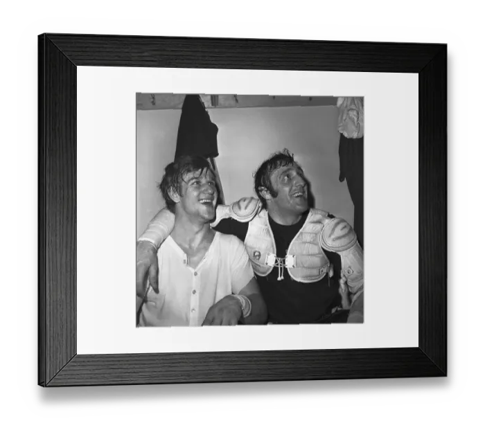 Framed Print : Bobby Orr and Phil Esposito Framed Print : Bobby Orr and Phil Esposito