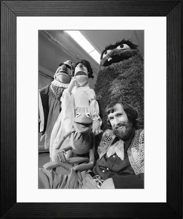 Framed Print : Jim Henson And Muppets Framed Print : Jim Henson And Muppets