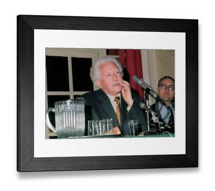 Framed Print : Portrait of Dr. Erik H. Erikson Framed Print : Portrait of Dr. Erik H. Erikson