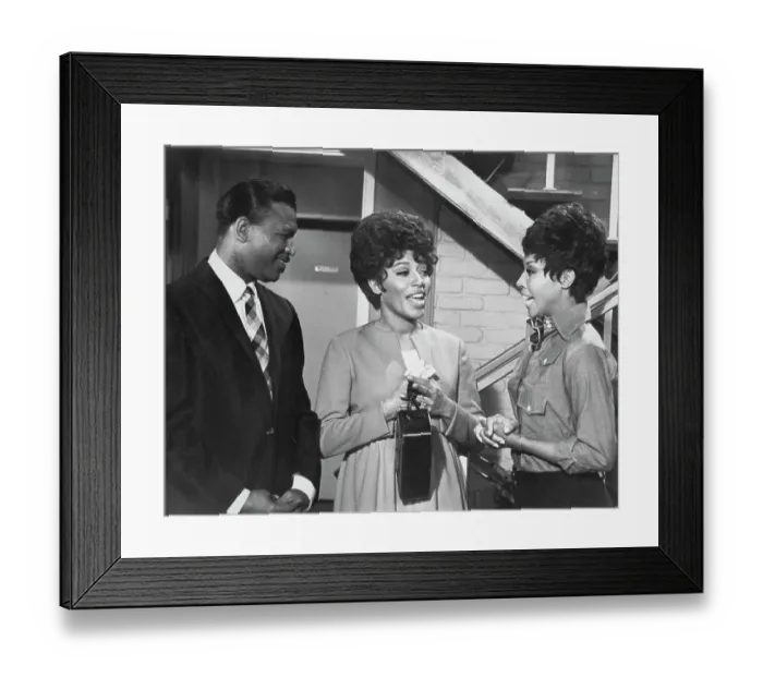 Framed Print : Julia Scene with Diahann Carroll and Guest Stars Framed Print : Julia Scene with Diahann Carroll and Guest Stars