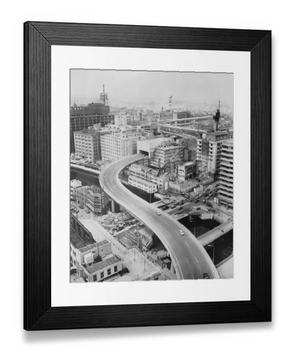 Framed Print : View of Osaka Framed Print : View of Osaka