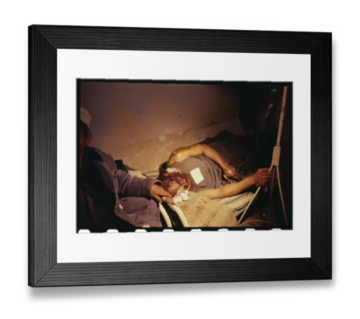 Framed Print : Victim of Israeli Air Raid Attack Framed Print : Victim of Israeli Air Raid Attack