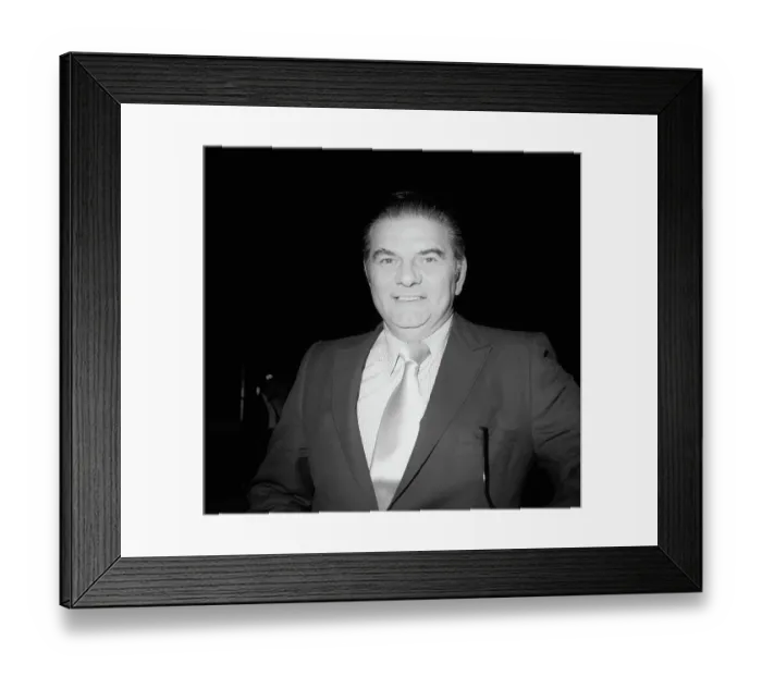 Framed Print : Jimmy The Greek Snyder Framed Print : Jimmy The Greek Snyder
