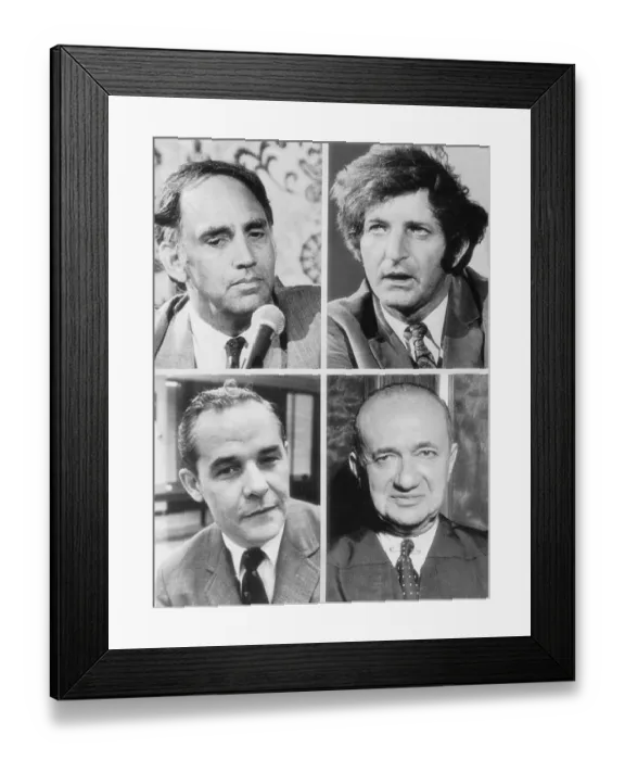 Framed Print : Marathon Riot Conspiracy on Trial