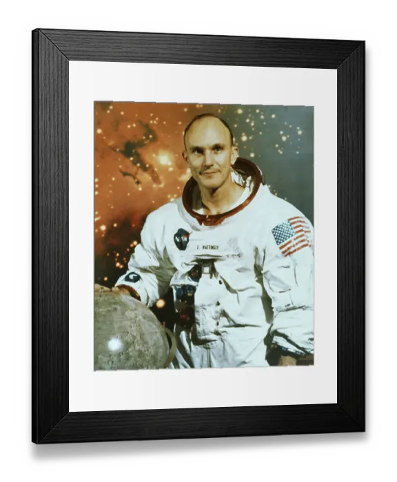 Framed Print : Astronaut Thomas K. Mattingly II Framed Print : Astronaut Thomas K. Mattingly II