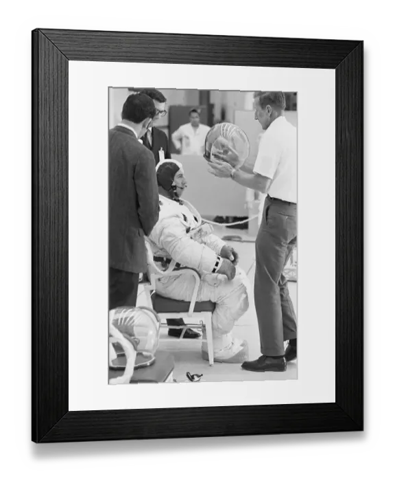 Framed Print : Lovell Gets Suited Up Framed Print : Lovell Gets Suited Up