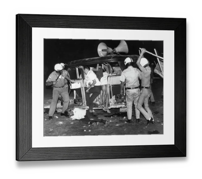 Framed Print : Students Protest in Manila Framed Print : Students Protest in Manila