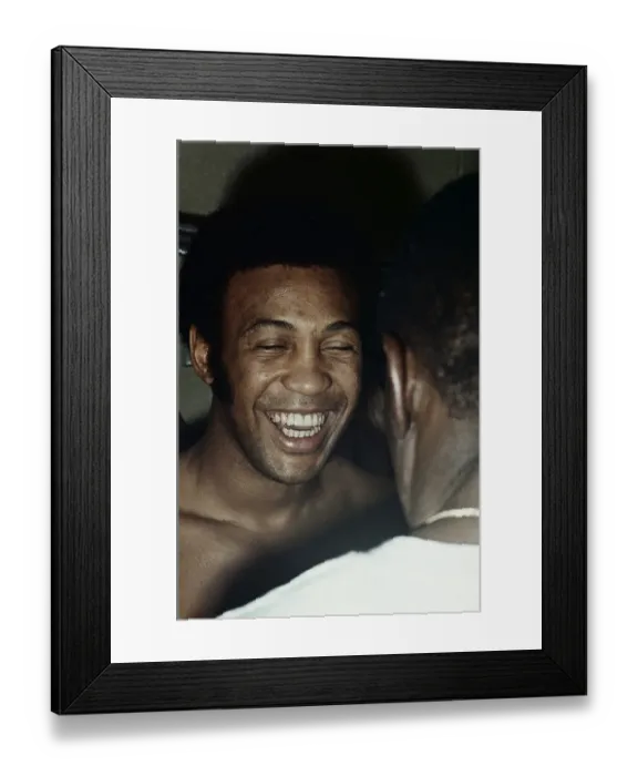 Framed Print : Jimmy Ellis in Boxing Trunks Framed Print : Jimmy Ellis in Boxing Trunks