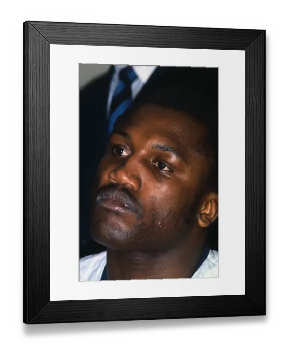 Framed Print : Portrait of Boxer Joe Frazier Framed Print : Portrait of Boxer Joe Frazier