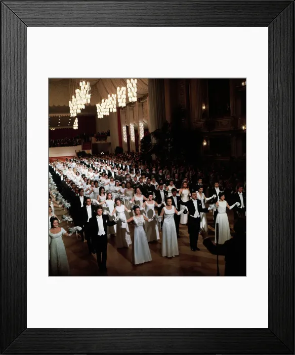 Framed Print : Floor of Dancers at Operatic Dance Framed Print : Floor of Dancers at Operatic Dance