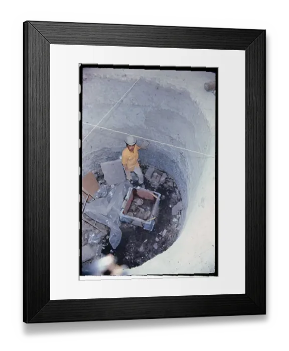 Framed Print : Aztec Artifacts Found During Excavation Framed Print : Aztec Artifacts Found During Excavation