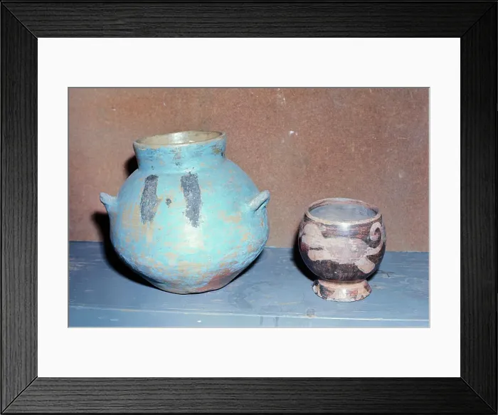 Framed Print : Aztec Artifact Found During Excavation Framed Print : Aztec Artifact Found During Excavation