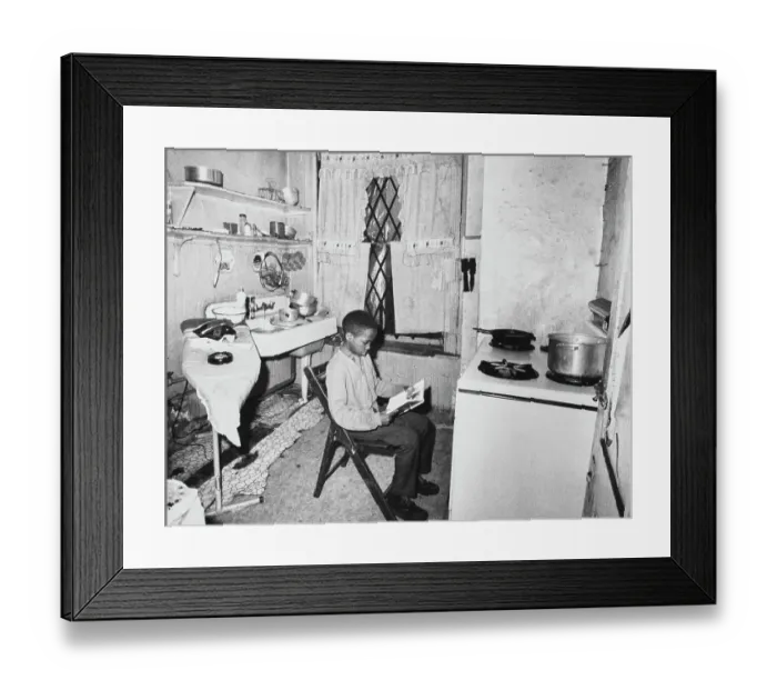 Framed Print : Harlem Poverty Framed Print : Harlem Poverty