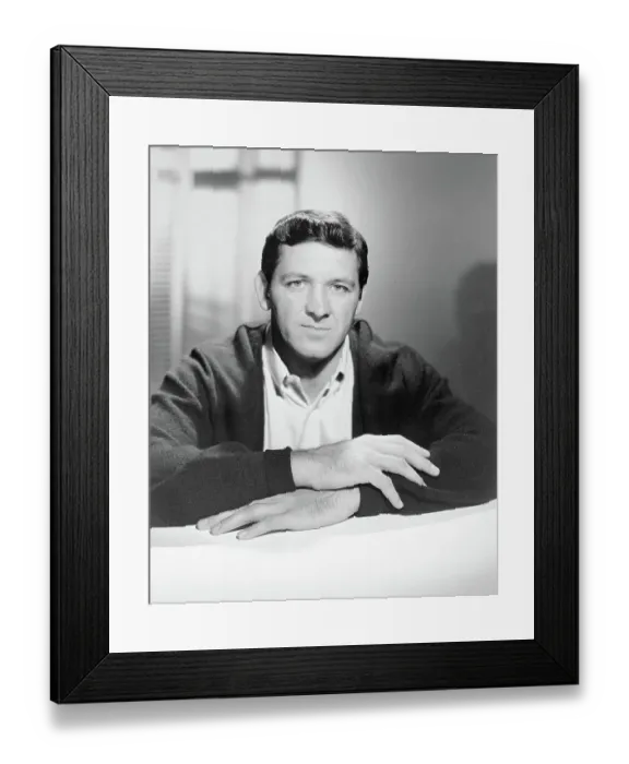 Framed Print : Portrait of George Lindsey of Mayberry RFD and Andy Griffith Show Framed Print : Portrait of George Lindsey of Mayberry RFD and Andy Griffith Show