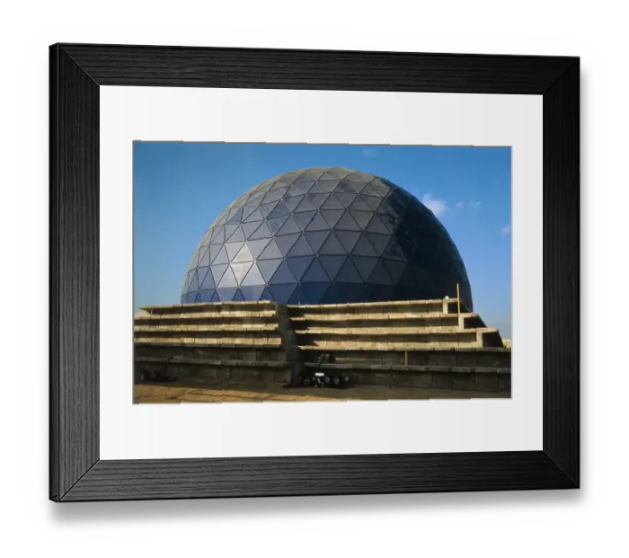 Framed Print : The West German Pavilion Framed Print : The West German Pavilion