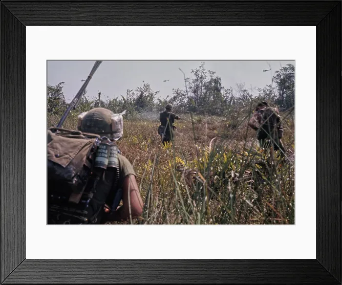 Framed Print : Tan An, Vietnam War Framed Print : Tan An, Vietnam War