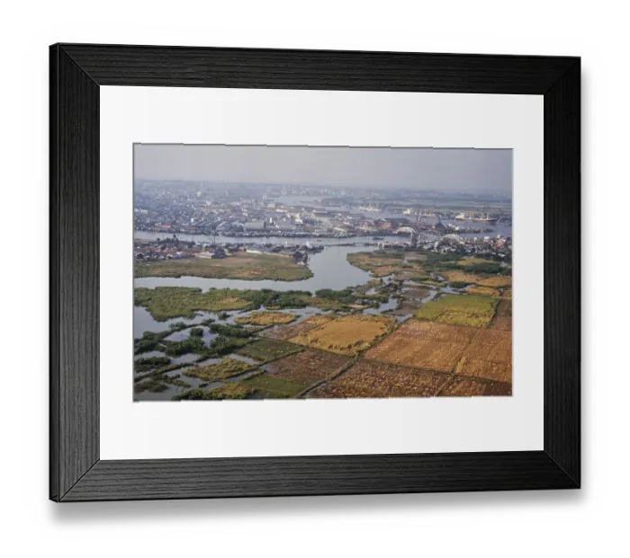 Framed Print : Tan An, Vietnam War Framed Print : Tan An, Vietnam War