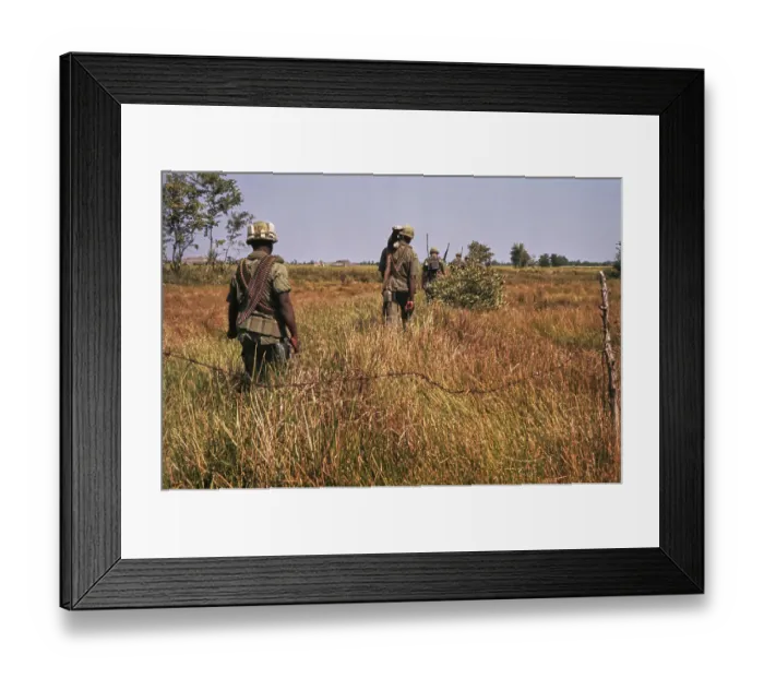 Framed Print : Tan An, Vietnam War Framed Print : Tan An, Vietnam War