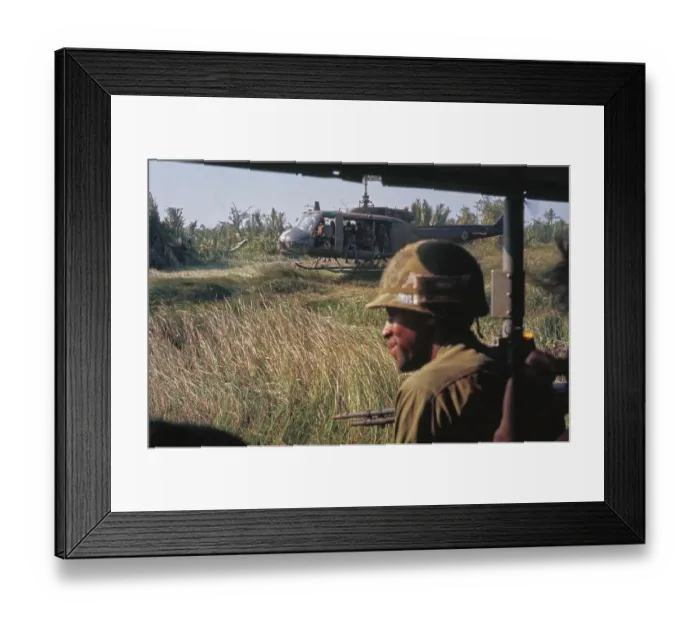 Framed Print : Tan An, Vietnam War Framed Print : Tan An, Vietnam War