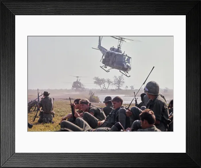 Framed Print : Tan An, Vietnam War Framed Print : Tan An, Vietnam War