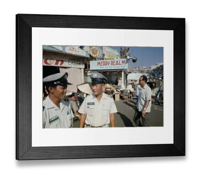 Framed Print : Saigon, Vietnam War