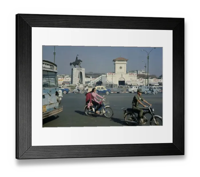Framed Print : Saigon, Vietnam War Framed Print : Saigon, Vietnam War