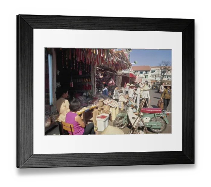Framed Print : Saigon, Vietnam War Framed Print : Saigon, Vietnam War